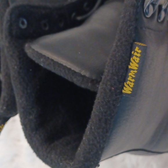 Black Dr. Martens 1460 Pascal Warmwair Leather Lace Up Boot NEW Men's SZ 12M - Picture 3 of 15